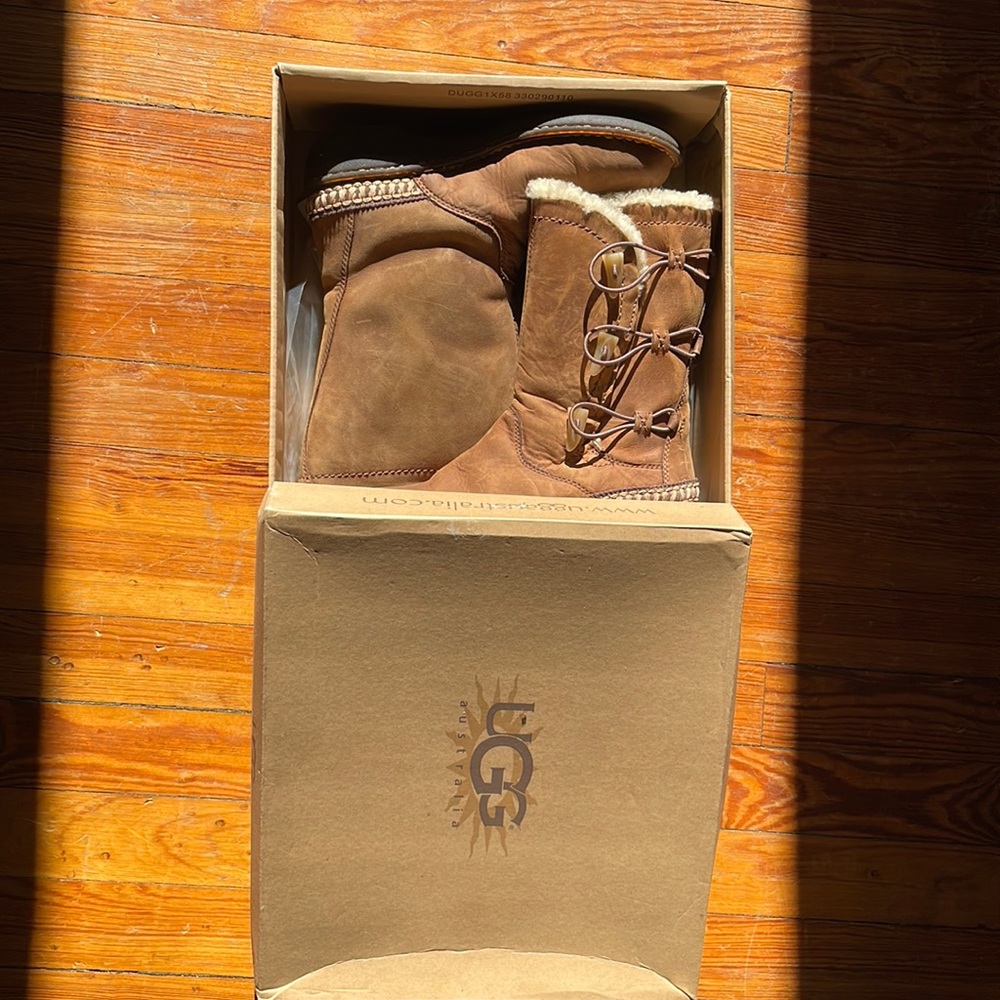 UGG Winter Boots size 8 are cozy and sweet. They go with everything!